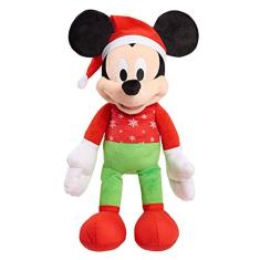 Imagem de Disney Holiday Mickey Mouse 2021 Grande 22 Polegadas Pelúcia, Animal Recheado, Amazon Exclusive, por Just Play