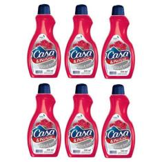 Imagem de Kit 6 Limpador Perfumado Casa Perfume Mistero Di Amore 500ml - Casa&Pe