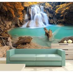 Imagem de Papel de Parede - Painel Adesivo Cachoeira 3D 1M² na 059