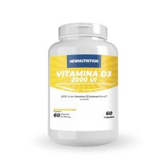 Imagem de NewNutrition Vitamina D3 - 2000UI 60 Cápsulas