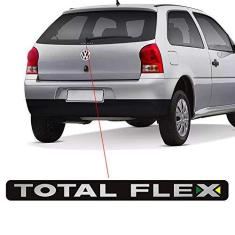 Imagem de Adesivo Total Flex Volkswagen Gol G4 Vidro Emblema Traseiro