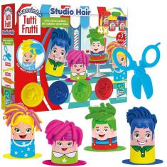 Imagem de Massinha Modelar Cabelo Studio Hair Cheiro Tutti Frutti - Super Toys