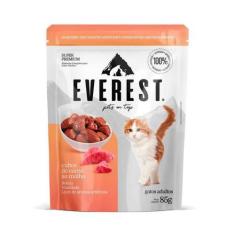 Imagem de Ração Úmida Everest Cubos De Carneao Molho Para Gatos Adultos85g