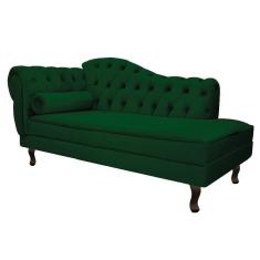 Imagem de Recamier Diana 185cm Lado Direito Suede Verde