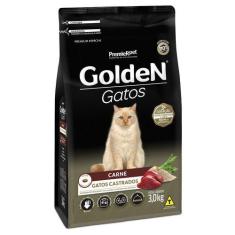 Imagem de Ração Seca Premier Pet Golden Carne Para Gatos Castrados - 3 Kg