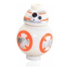 Imagem de Kit Com 2 Robôs Bb-8 Star Wars Boneco Blocos De Montar