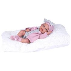 Imagem de Boneca Boutique Dolls Reborn Macacão - Com Acessórios Super Toys