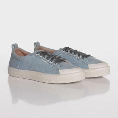 Imagem de Tênis feminino Azul Petróleo casual confortável estiloso - ZOCCOLETTE,