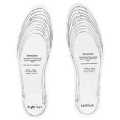 Imagem de Par de Palmilha Ajustável Recortável Tênis Sapato Bota Universal VNC-1