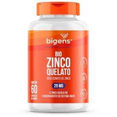 Imagem de Bio Zinco Quelato 29mg Quelado, Bigens, 60 cápsulas (Unidade)