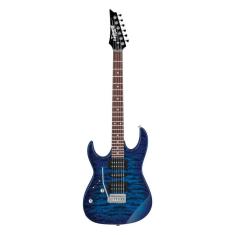 Imagem de Guitarra Ibanez GRX 70QA Canhota TBB Transparent Blue Burst