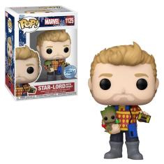 Imagem de Funko Pop Guardiões da Galáxia Star-Lord with Groot 1125