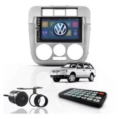 Imagem de Kit central mp5 linha g4 vw (gol/saveiro/parati) prata - First Option