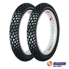 Imagem de Par Pneus 275-18 + 90/90-18 St6 Trail Cravudo Maggion Novo
