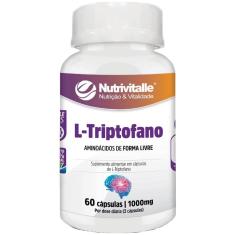Imagem de L-Triptofano 1000Mg 60Caps Nutrivitalle