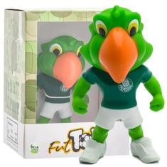 Imagem de Boneco Mascote  Palmeiras Periquito De Futebol Oficial Fut Toy Verdão