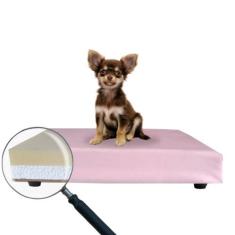 Imagem de Cama Caminha da BobPet Gato Cães Cachorro Colchão Pet 40x50 (Rosa)