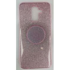 Imagem de Capa Capinha Galaxy j6 plus Glitter Brilhante Diversas Cores - sem, ro