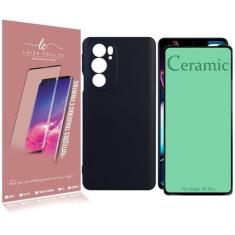 Imagem de Capa Capinha Aveludada Compativel Moto Edge 30 Pro Xt2201 6.7 + Pelicu