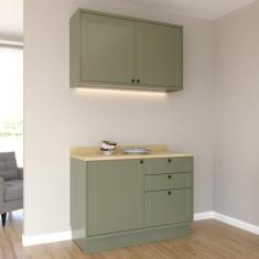 Imagem de Cozinha Compacta 2 Peças 3 Portas 3 Gavetas Sevilha - Herval