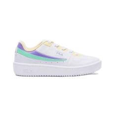 Imagem de Tênis Infantil Arcade Branco Roxo Amarelo Fila F04K007-6400