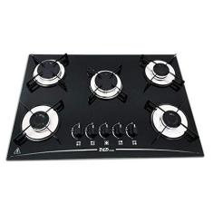 Imagem de Cooktop 5 Bocas Electrolux GC75V a Gás Preto 110v-220v