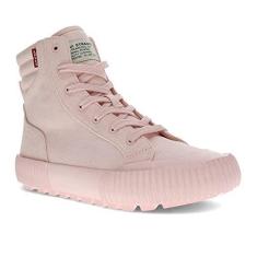 Imagem de Levi's Tênis feminino Olivia DF Fabric Hightop Fashion, Blush Mono, 36