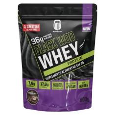Imagem de Whey Com 3g Creatina por dose Black Wod Whey C/Creatina Chocolate 900g Wod Nutrition