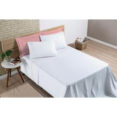 Imagem de Jogo De Cama Casal Queen 200 Fios 4 Peças Coleção Liana - Feira Do Bor
