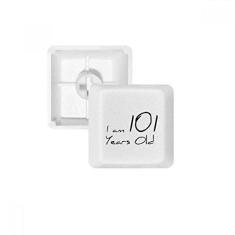 Imagem de Kit de atualização para jogos com teclado mecânico PBT I am 101 Years Old Age