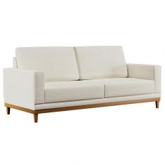 Imagem de Sofá Kayrós 145Cm 2 Lugares D05 Linho Cru - Mpozenato