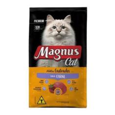 Imagem de Ração Gato Magnus Cat Adulto Castr. Carne 10,1Kg  - Adimax