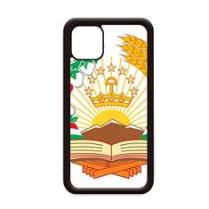 Imagem de Capa com emblema nacional da Ásia do Tajiquistão para iPhone 12 Pro Max para Apple Mini Mobile Case