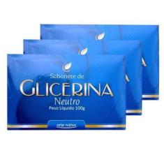 Imagem de Sabonete Barra Glicerina Neutro Arte Nativa Caixa 100G 3 Un