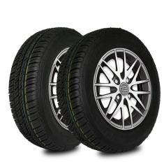 Imagem de Kit 2 Pneus 185/65R14 Remoldado
