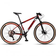Imagem de Bicicleta 29 Dropp Race 12V Freio Hidráulico Preto+Vermelho