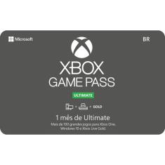 Gift Card Digital Xbox Game Pass Ultimate 1 mês