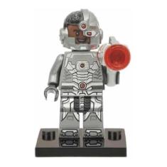 Imagem de Boneco Blocos Montar Cyborg Liga Da Justiça Batman Superman