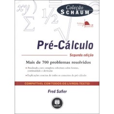 Imagem de Pré-cálculo - Col. Schaum - 2ª Ed. - Safier, Fred - 9788577809264