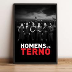 Imagem de Quadro decorativo A4 Serie Homens De Terno