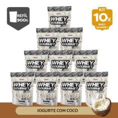 Imagem de Kit 10X Whey Protein Gourmet 907G Refil - Fn Forbis Nutrition