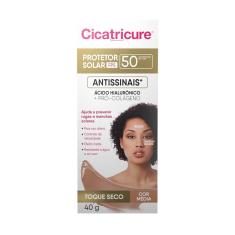 Imagem de Cicatricure Protetor Solar fps 50 com cor 40g - média