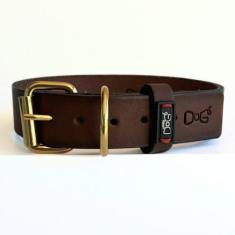 Imagem de Coleira Para Cachorro Em Couro - Friend Ouro - Four Dogs