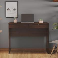Imagem de Escrivaninha 105cm 2 Gavetas Felicia Candian jcm Móveis