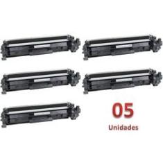 Imagem de Kit 5 un Toner Compatível CF218A 18A M132 M104 104a 1.4k SEM CHIP