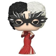 Imagem de Funko POP Disney: Cruella - Cruella em vestido vermelho, multicolorido, 3,75 polegadas