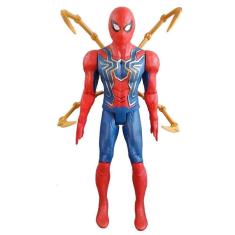 Imagem de Boneco Action Marvel Figure Vingadores Ultimato Homem Aranha Traje Aranha De Ferro 29cm