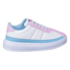 Imagem de Tênis Infantojuvenil Feminino Star Vtiz Colorido Pé com Pé Rosa-Feminino
