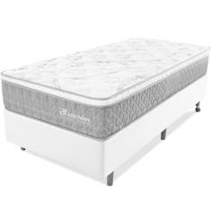 Imagem de Cama Box Smart Spring Solteir o Colch o Mola Ensacada E Pillo