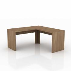 Imagem de Mesa Para Escritório Em L 1,57X1,57M Várias Cores Me4116 Tecno Mobili